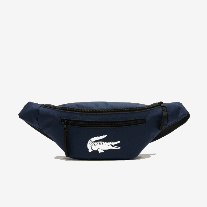 21 VVL0A2003 hombres Lacoste riñonera de fibra reciclada