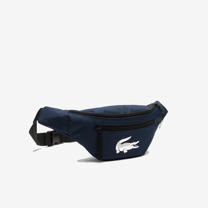 21 VVL0A2003 hombres Lacoste riñonera de fibra reciclada