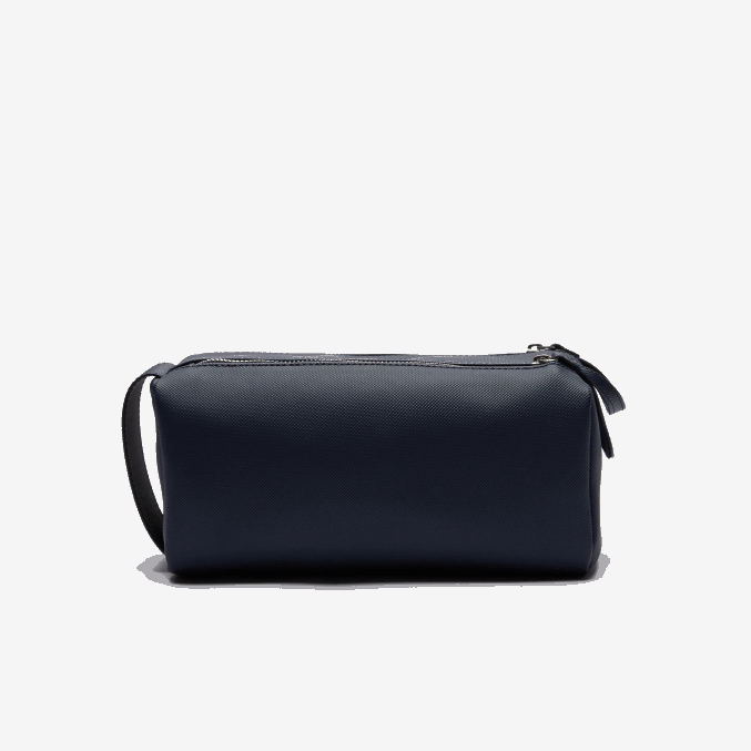 21 VVL0A2054 hombres Lacoste neceser clásico petit piqué doble cremallera