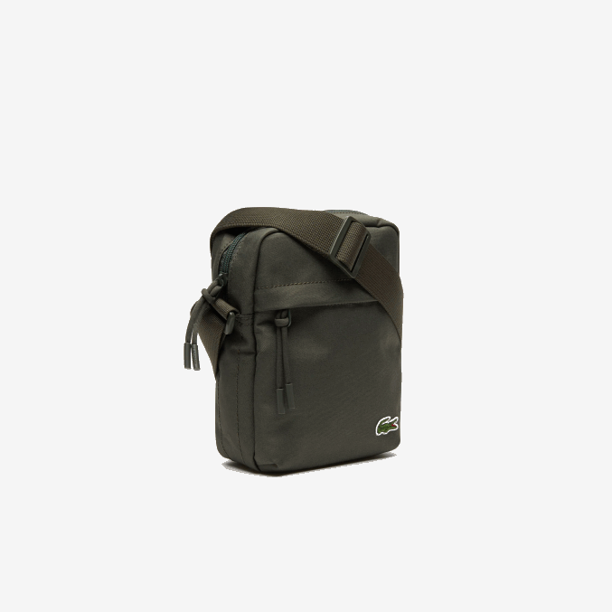 58 VVL0A2120 hombres Lacoste bolso multiusos vertical de lona neocroc