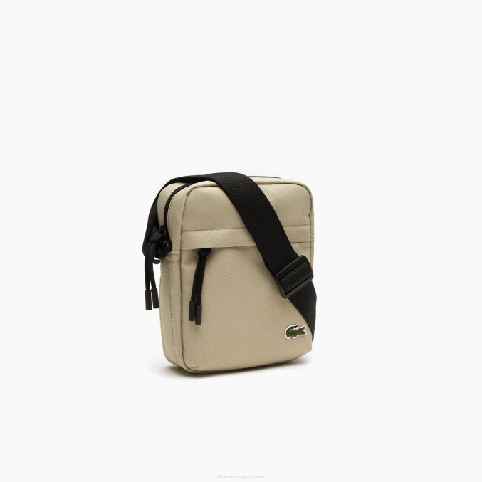 atigrado l37 VVL0A1979 hombres Lacoste bolso cruzado con cremallera