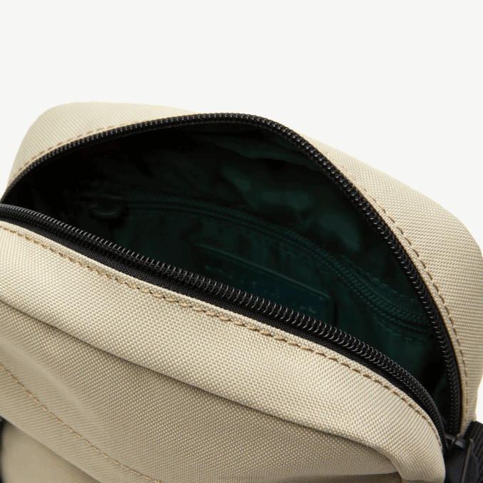 atigrado l37 VVL0A1979 hombres Lacoste bolso cruzado con cremallera