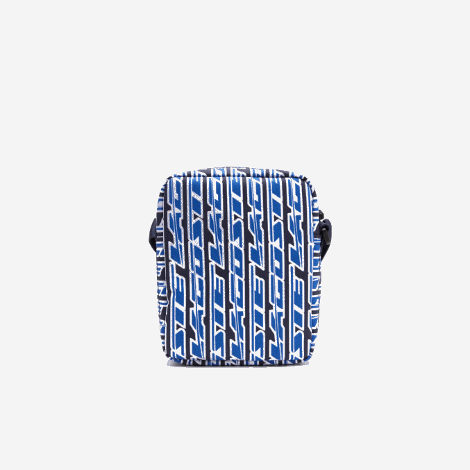 mono royaume blanco l63 VVL0A1974 hombres Lacoste bolsa messenger vertical con logo estampado