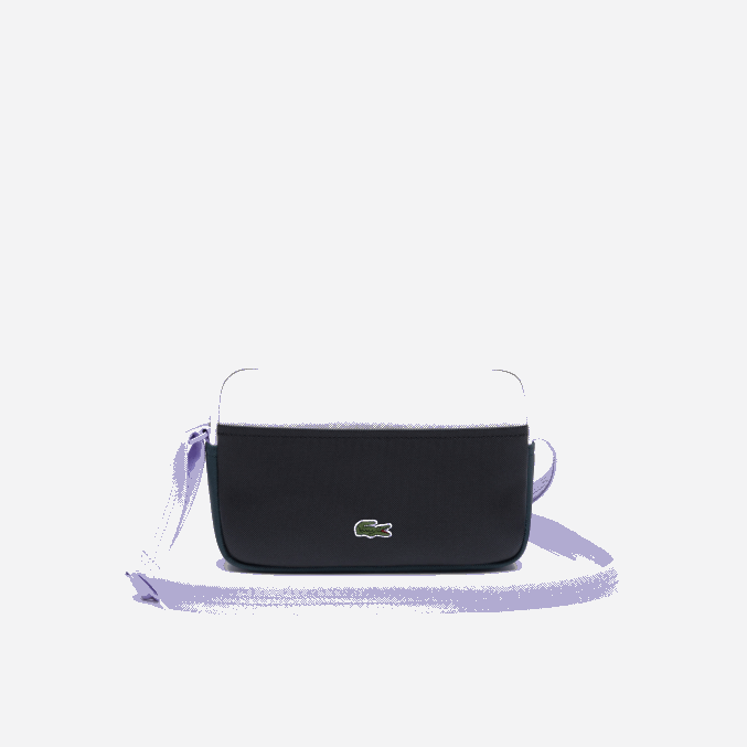 noir laponie plumaje cyna l19 VVL0A2110 hombres Lacoste bolsa crossover con diseño colour block
