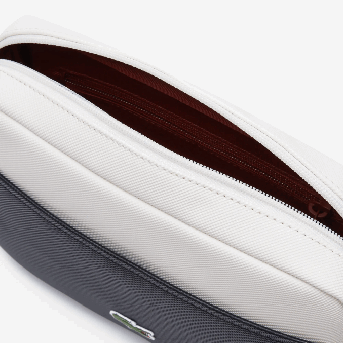 noir laponie plumaje cyna l19 VVL0A2110 hombres Lacoste bolsa crossover con diseño colour block