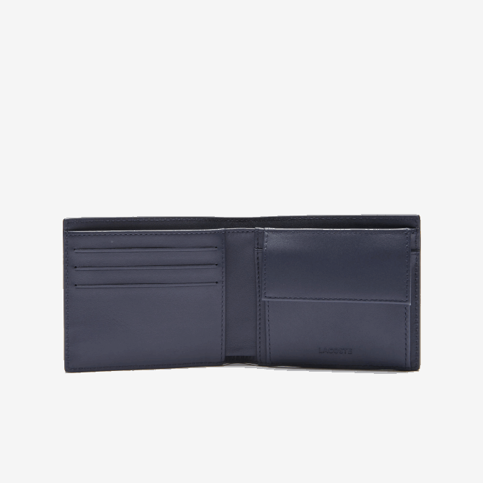 21 VVL0A1945 hombres Lacoste billetera de cuero fitzgerald