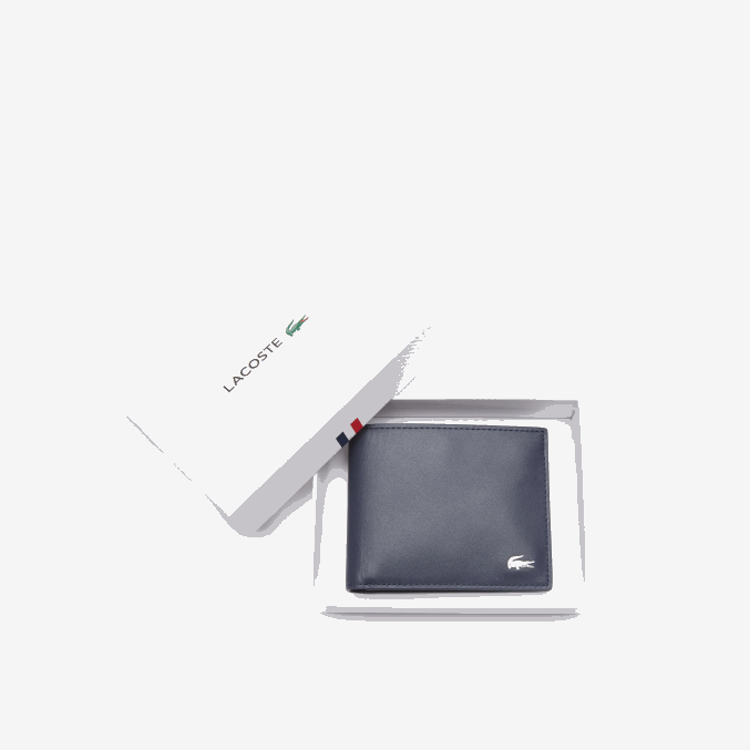 21 VVL0A1954 hombres Lacoste cartera fitzgerald de piel para seis tarjetas