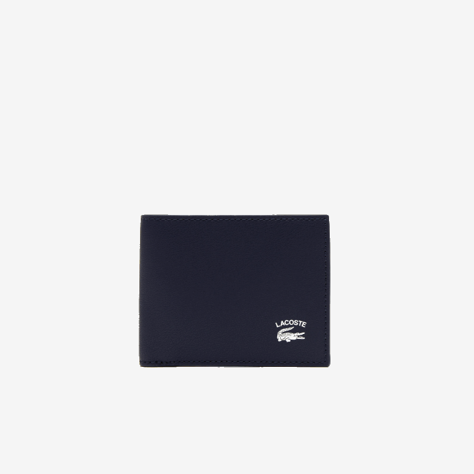 21 VVL0A1993 hombres Lacoste cartera plegable con ranura interior para tarjetas