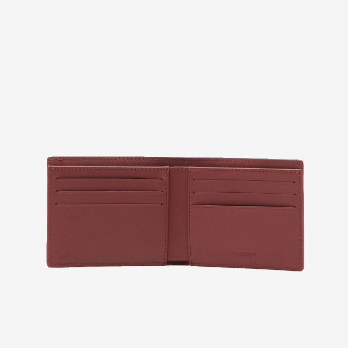 arándano celosie k92 VVL0A2131 hombres Lacoste billetera con bloques de color y estampado lcst