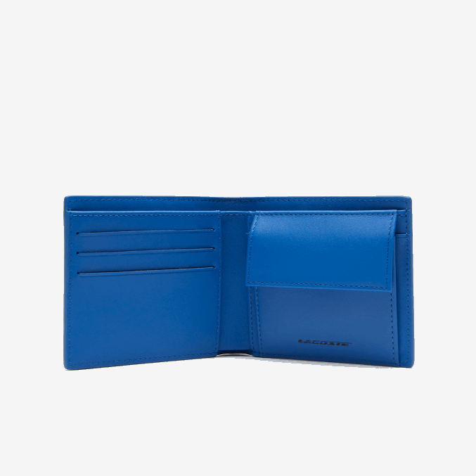 real l97 VVL0A1992 hombres Lacoste cartera con logo estampado