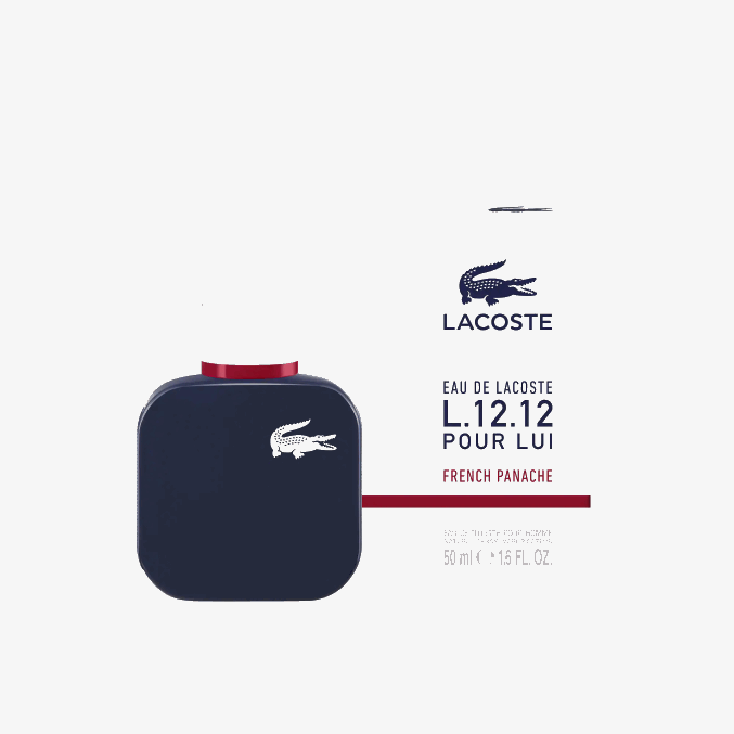azul 000 VVL0A2194 hombres Lacoste l.12.12 panache francés para lui eau de toilette 50ml