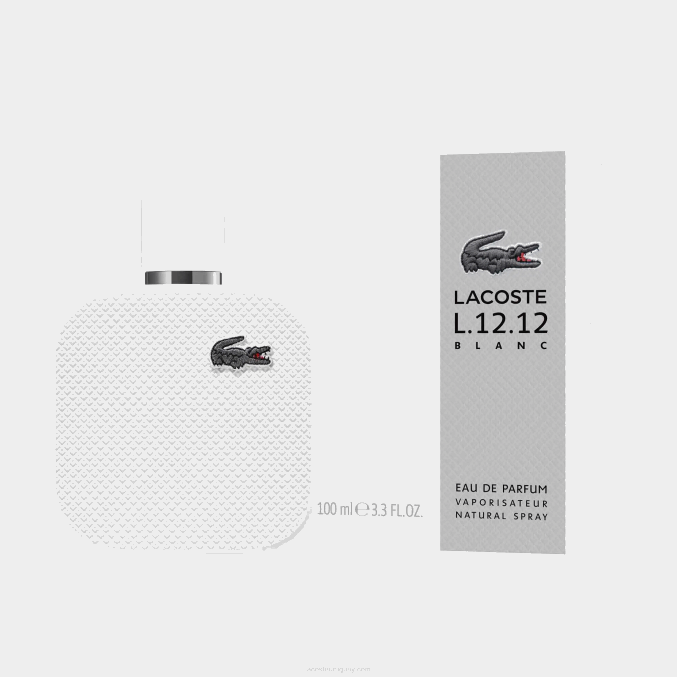 blanco 000 VVL0A2351 hombres Lacoste l.12.12 blanc eau de parfum 100ml