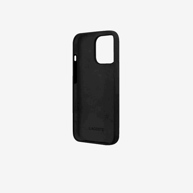 blanco 000 VVL0A2216 hombres Lacoste funda de silicona para iphone 14 pro max