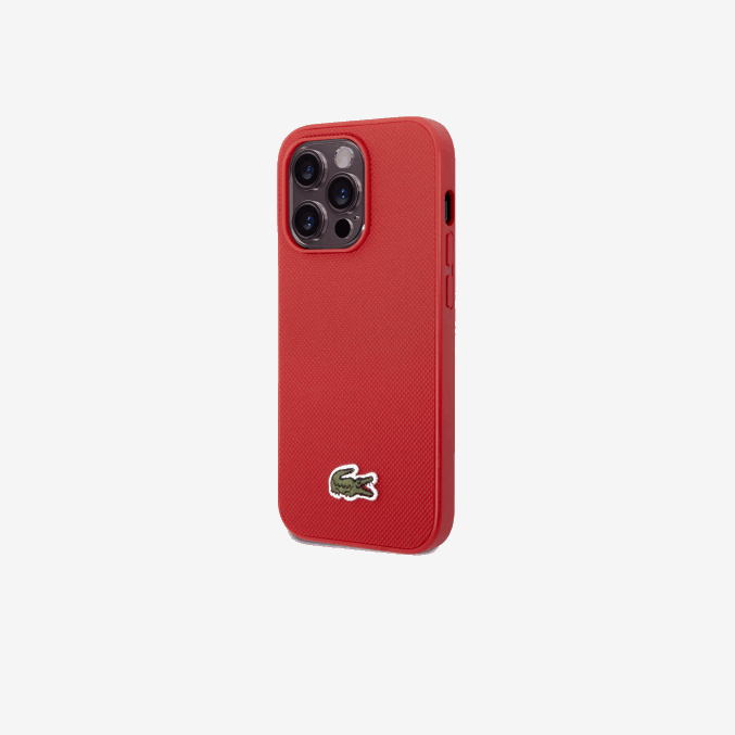marrón azul marino 883 VVL0A2214 hombres Lacoste funda iphone 14 pro max efecto petit pique