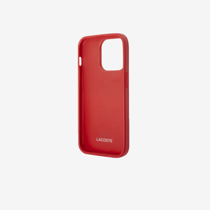 marrón azul marino 883 VVL0A2214 hombres Lacoste funda iphone 14 pro max efecto petit pique
