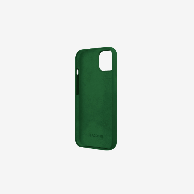 vert 132 b01 VVL0A2224 hombres Lacoste funda para iphone 14 con estampado patchwork