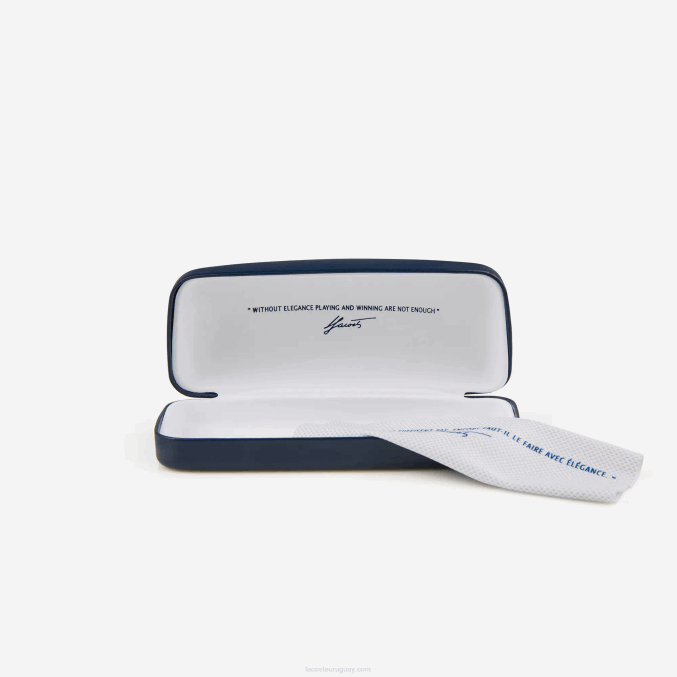 negro/azul 002 VVL0A1927 hombres Lacoste gafas de sol premium l.12.12 rectángulo modificado