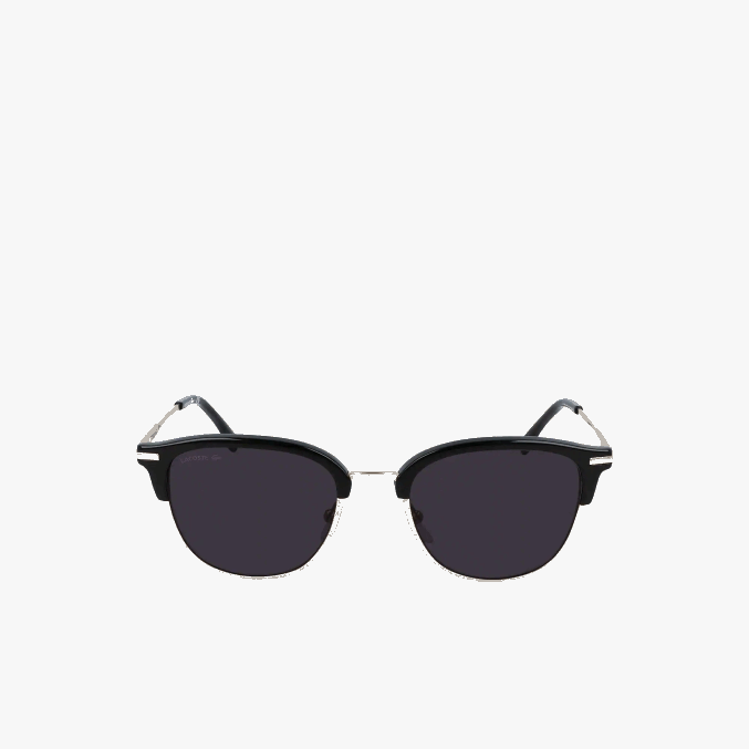 oro 714 VVL0A1929 hombres Lacoste gafas de sol colección novak djokovic de metal ovalado