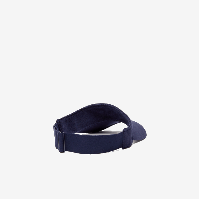 azul marino 166 VVL0A2248 hombres Lacoste visera de tenis sport piqué y polar