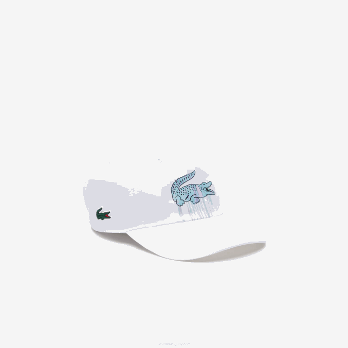 blanco 001 VVL0A2186 hombres Lacoste gorra sport miami edición abierta