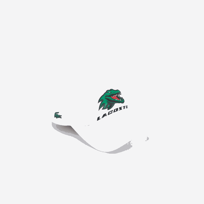 blanco 001 VVL0A2237 hombres Lacoste gorra tenis sport exclusiva cocodrilo