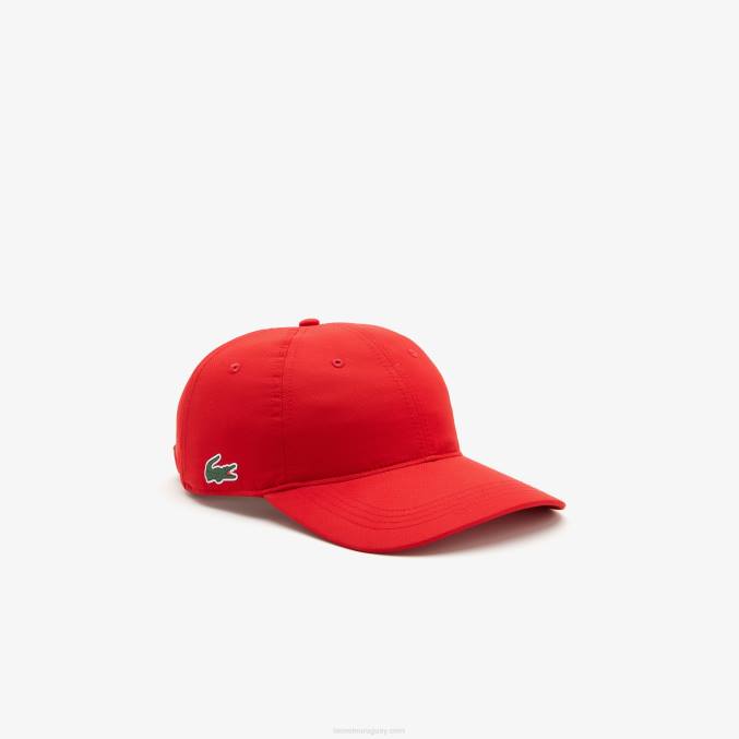 rojo 240 VVL0A1926 hombres Lacoste gorra deportiva ligera