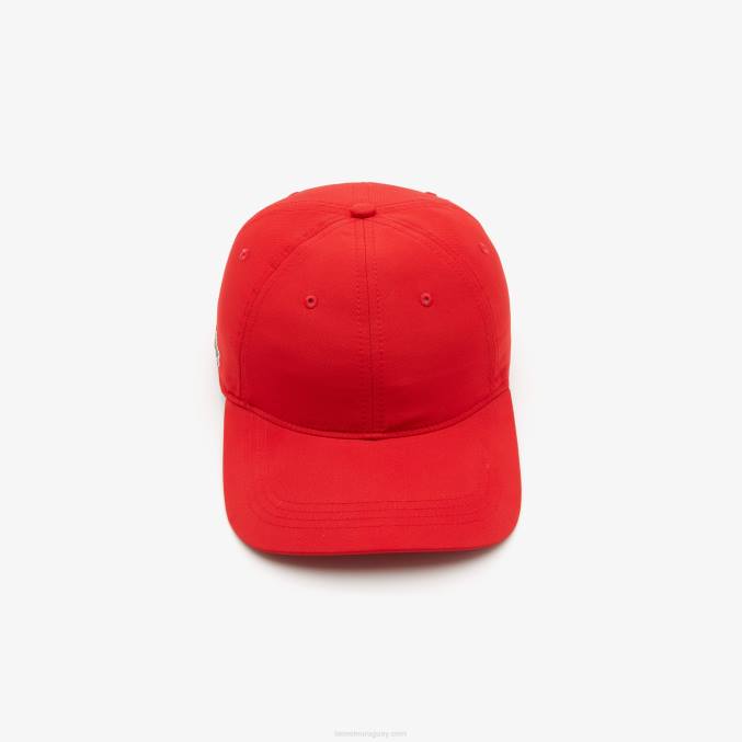 rojo 240 VVL0A1926 hombres Lacoste gorra deportiva ligera