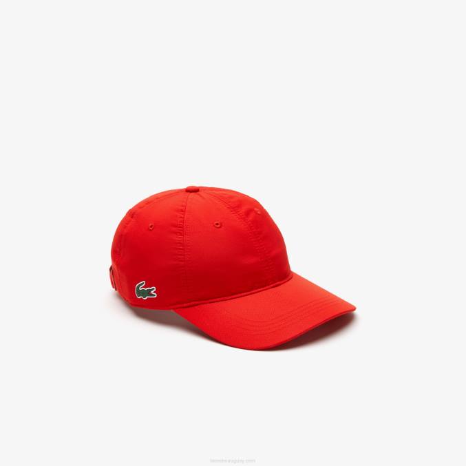 rojo s5h VVL0A2144 hombres Lacoste gorra deportiva ligera