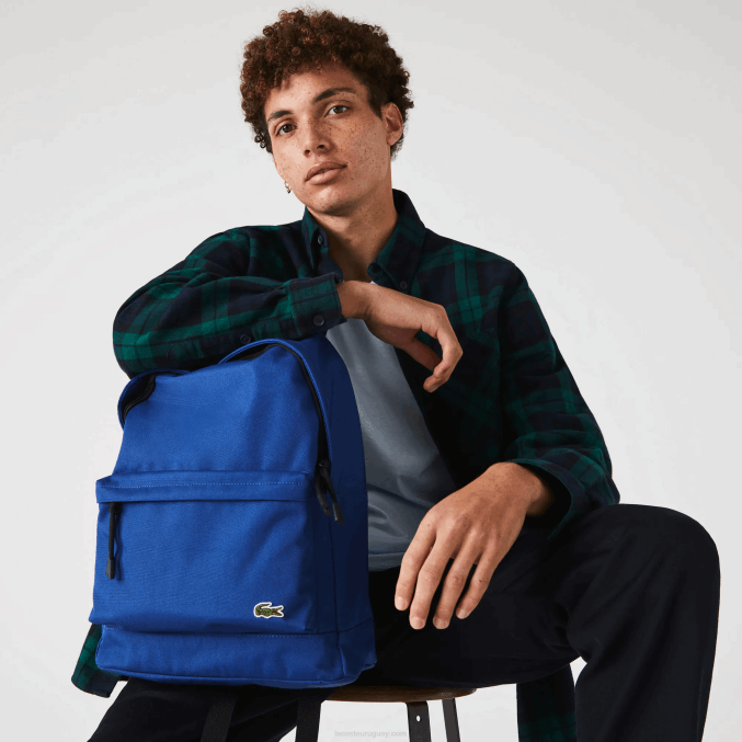 cósmico h21 VVL0A2042 hombres Lacoste mochila de lona neocroc