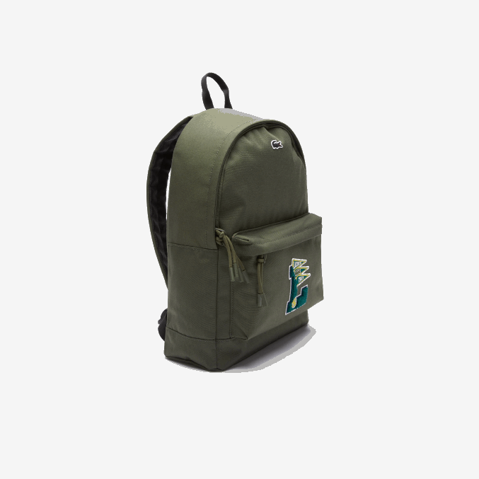 l parche baobab h40 VVL0A2070 hombres Lacoste mochila neocroc banderines l badge lona
