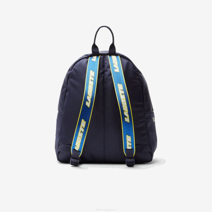 marina 166 puerto deportivo k99 VVL0A2109 hombres Lacoste mochila con estampado de cómic