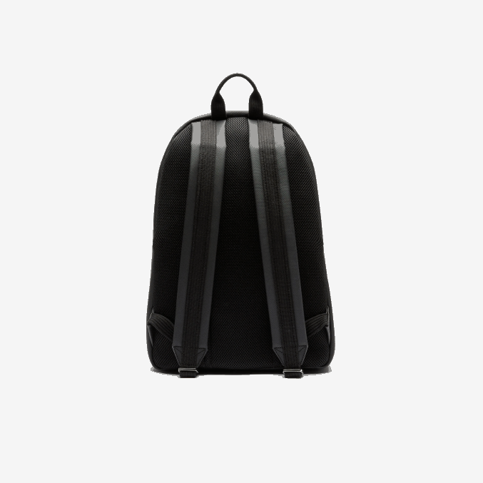 negro 000 VVL0A2031 hombres Lacoste mochila clásica de petit piqué