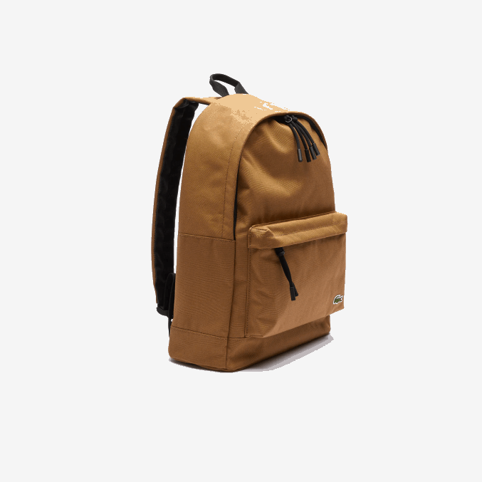 nutria d54 VVL0A2041 hombres Lacoste mochila de lona neocroc