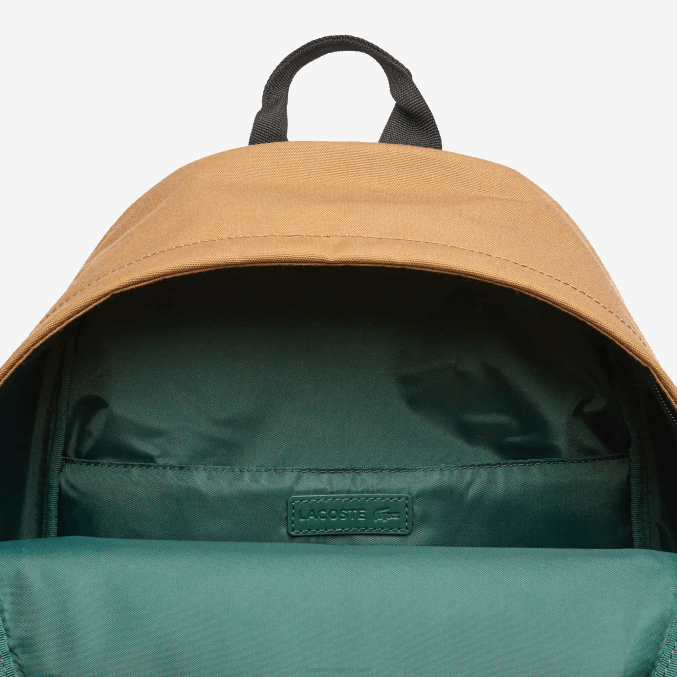 nutria d54 VVL0A2041 hombres Lacoste mochila de lona neocroc