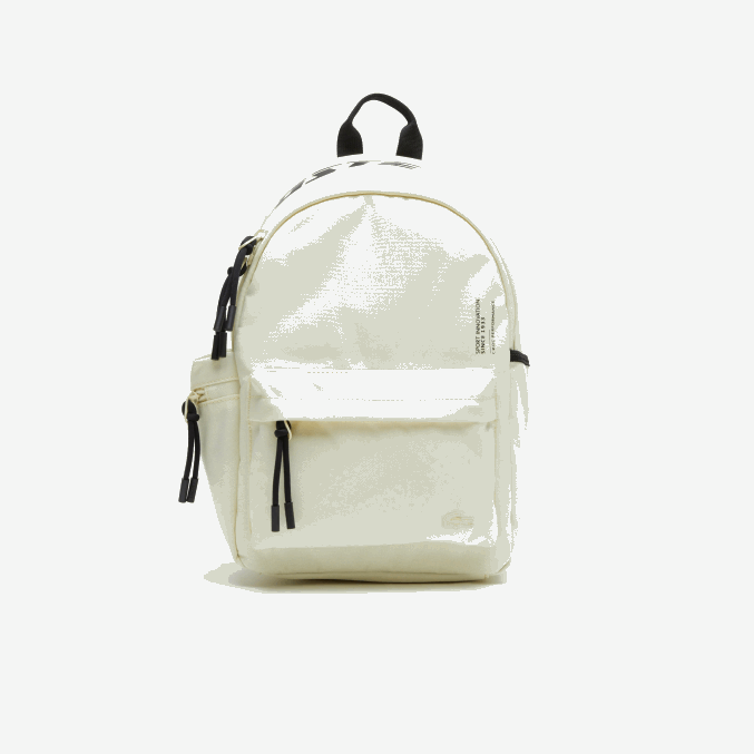 polen negro k73 VVL0A2102 hombres Lacoste mochila coordinada y con la marca neocroc