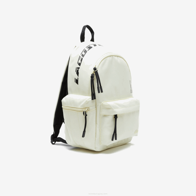 polen negro k73 VVL0A2102 hombres Lacoste mochila coordinada y con la marca neocroc