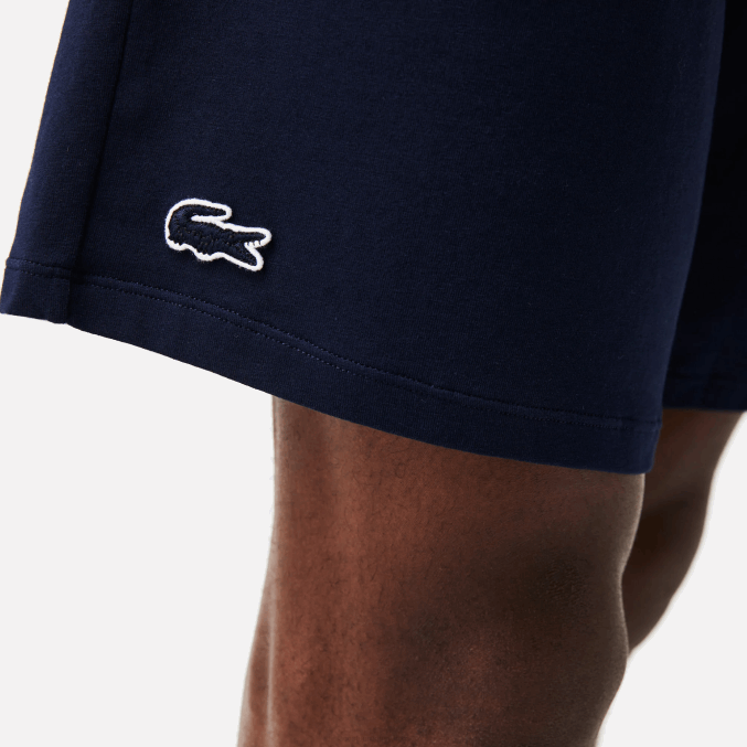 azul marino 166 VVL0A1376 hombres Lacoste calzoncillos boxer largos con cintura a rayas