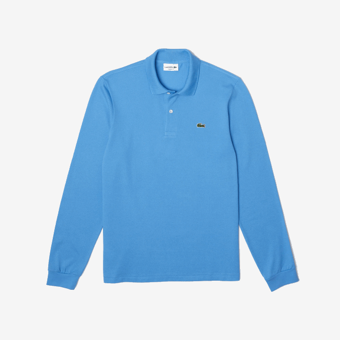 azul 4xa VVL0A821 hombres Lacoste polo de manga larga original l.12.12