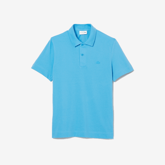 azul 4xa VVL0A898 hombres Lacoste polo de piqué de algodón transpirable de movimiento activo