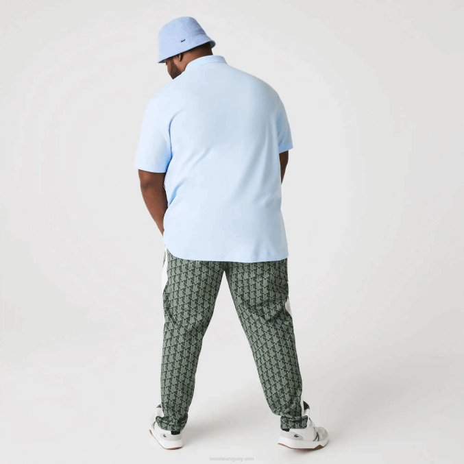 azul claro t01 VVL0A632 hombres Lacoste polo de piqué de algodón elástico smart paris