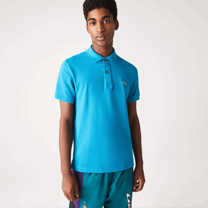 azul gh9 VVL0A837 hombres Lacoste polo original l.12.12 slim fit