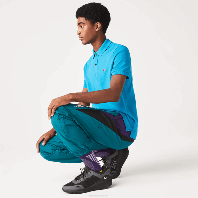 azul gh9 VVL0A837 hombres Lacoste polo original l.12.12 slim fit