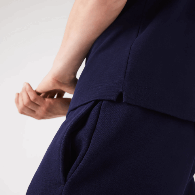 azul marino 166 VVL0A611 hombres Lacoste polo de piqué de algodón elástico smart paris