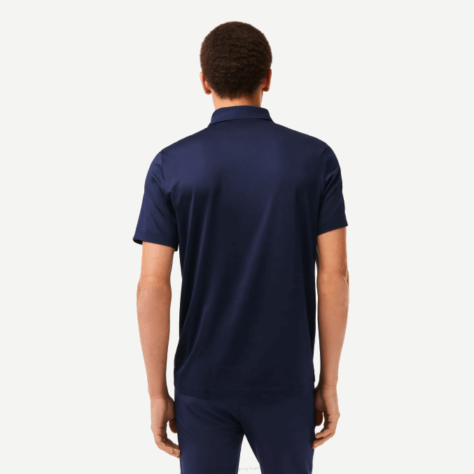 azul marino blanco 525 VVL0A596 hombres Lacoste polo de golf de punto deportivo