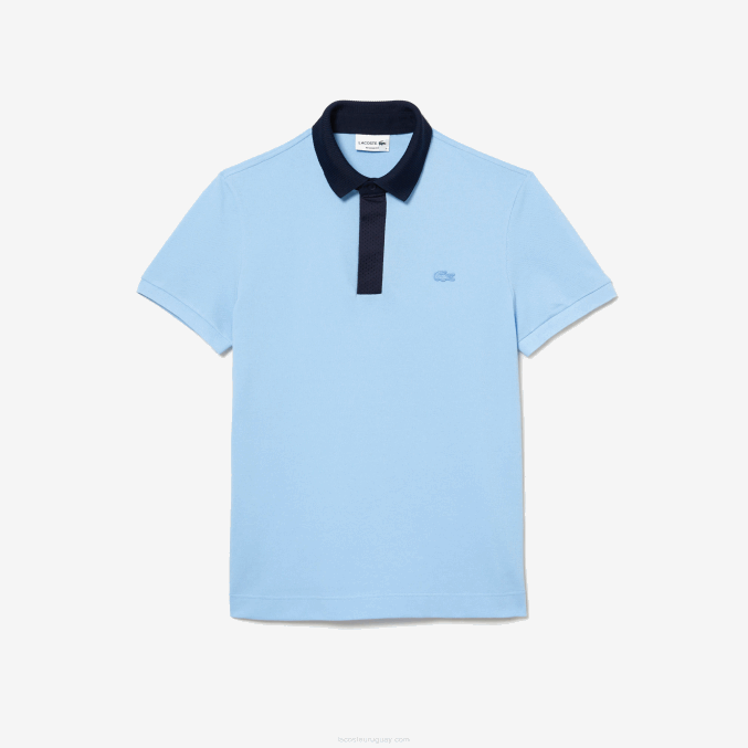 azul marino cm9 VVL0A193 hombres Lacoste polo de piqué de algodón orgánico smart paris