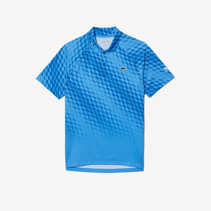 azul yi5 VVL0A43 hombres Lacoste tenis x novak djokovic player versión polo