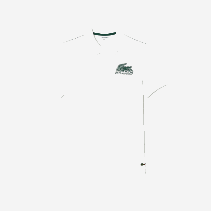 blanco 001 VVL0A101 hombres Lacoste polo de minipiqué de algodón