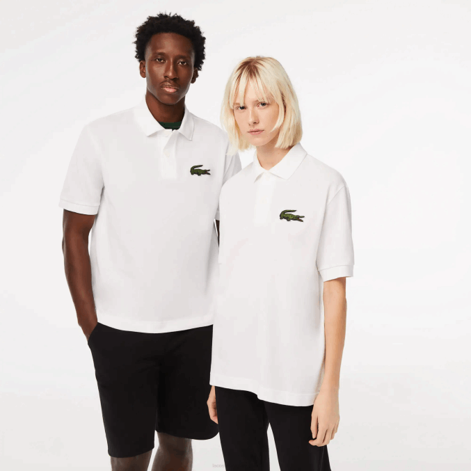 blanco 001 VVL0A231 hombres Lacoste polo holgado original l.12.12