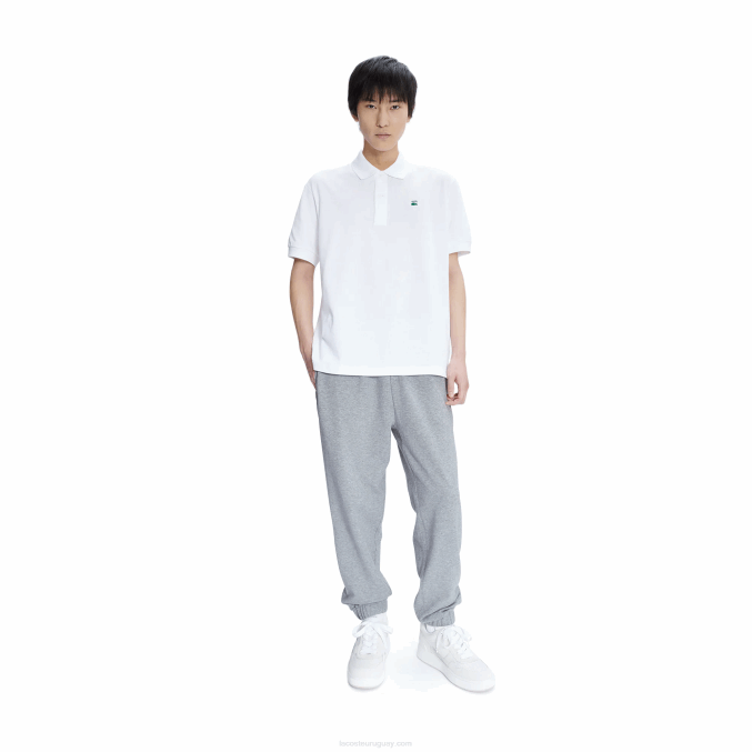 blanco 001 VVL0A927 hombreslacoste x a.p.c. polo de petit piqué de algodón de corte holgado