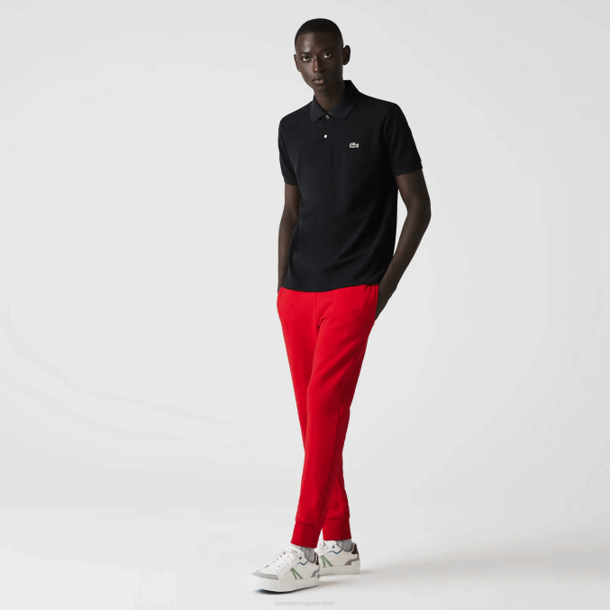 gris el6 VVL0A129 hombres Lacoste polo jaspeado original l.12.12